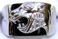 18K GOLD EP CZ ROUND CUT MENS PANTHER DRESS RING