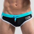New bathers Style BLUE BLACK swim Swimwear Mens low waist LOW RIDER speed swimming