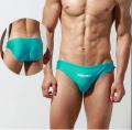 New 2020 metallic lake blue Style swim  Swimwear Mens u choose  low waist bathers 