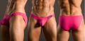 Cocksox sexy mens brief PINK underwear jocks penis enhance pouch