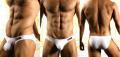 Cocksox sexy mens brief WHITE underwear jocks penis enhance pouch